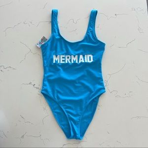 NWT Ravesuits Mermaid One piece Swimsuit
